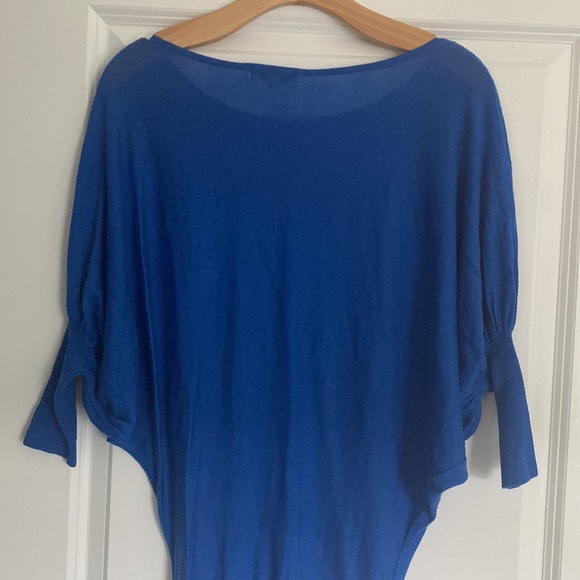 TCEC BLUE SWEATER TOP SIZE S - Picture 6 of 7